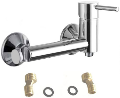 MIX6250: Single lever shower mixer with shower mount