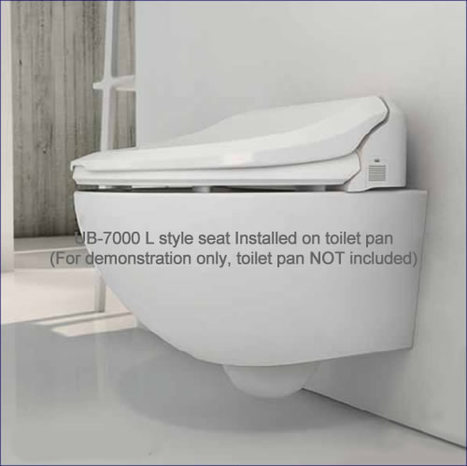 UB-7000 - Elongated Style: Combination Bidet Toilet Washlet