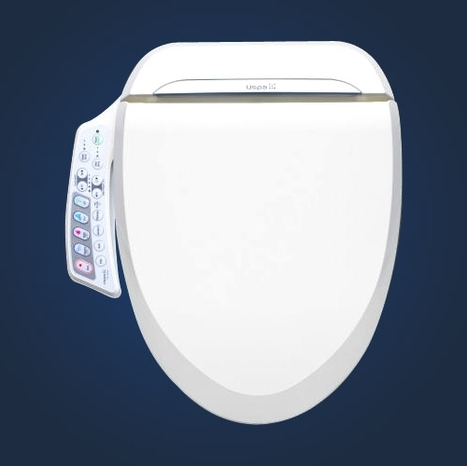 UB-6235: Elongated Style Electronic Bidet Toilet Seat
