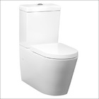 KAI-CCP0: White Close Coupled Toilet