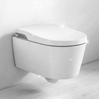 Roca Inspira In-Wash® - Vitreous china Rimless wall-hung smart toilet
