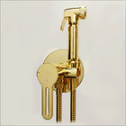 KIT6530: Italian Warm Water Eco Bidet Shower Kit in 22ct Gold Plated Finish