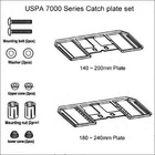 USPA 7000 SERIES FIXING CATCH PLATE SET