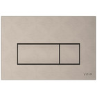 Vitra Loop Square Flush Plate - Brushed Nickel