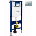 Geberit Duofix WC Frame 1.12m with Flush plate, Sigma Cistern 12cm 111.383.00.3