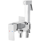 KIT6248: Square Style Hot and Cold Monobloc Bidet Shower Kit