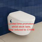 Vitra V-Care Ultra Rim-Ex Smart Wall Hung Bidet Shower toilet