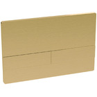  Abacus Edge Brass Finish Dual Flush Plate EPPR-48-05BR