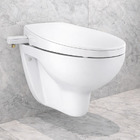 Grohe Bau Wall Hung Bidet toilet and seat