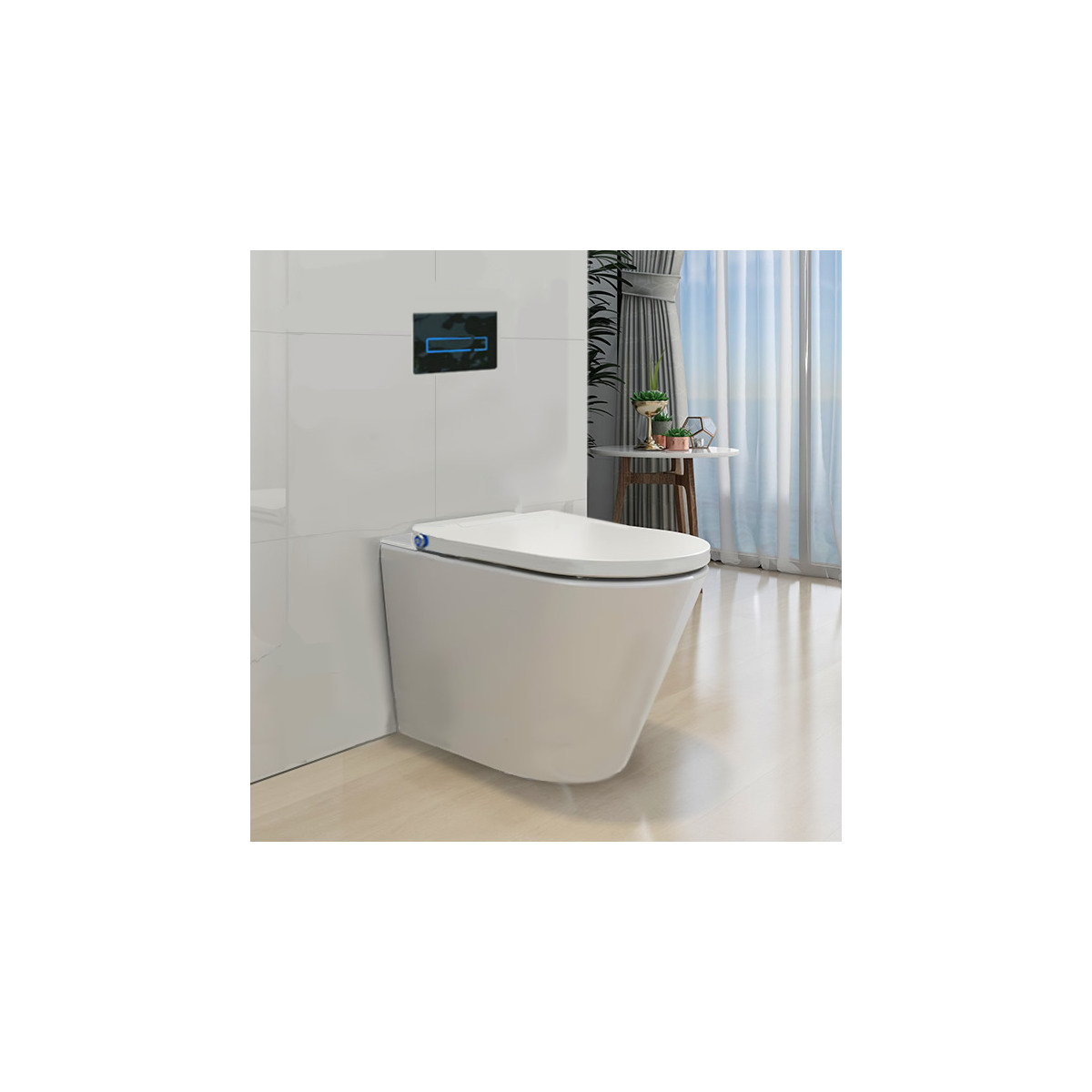 Japanese style smart toilet bidet