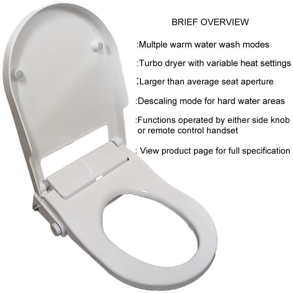 UB6500SE Remote Controlled Japanese Style BidetToilet Seat